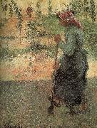 Camille Pissarro woman painting